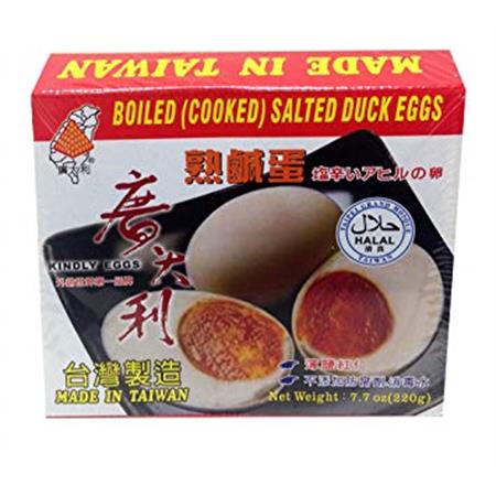 Kindly Eggs Cooked Salted Duck Eggs 220g