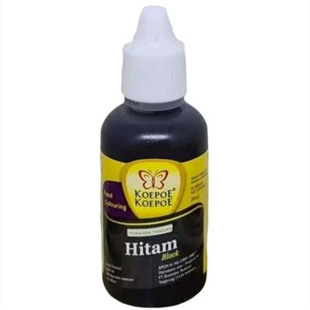 Koepoe Koepoe Food Colour Hitam (Black) 30ml