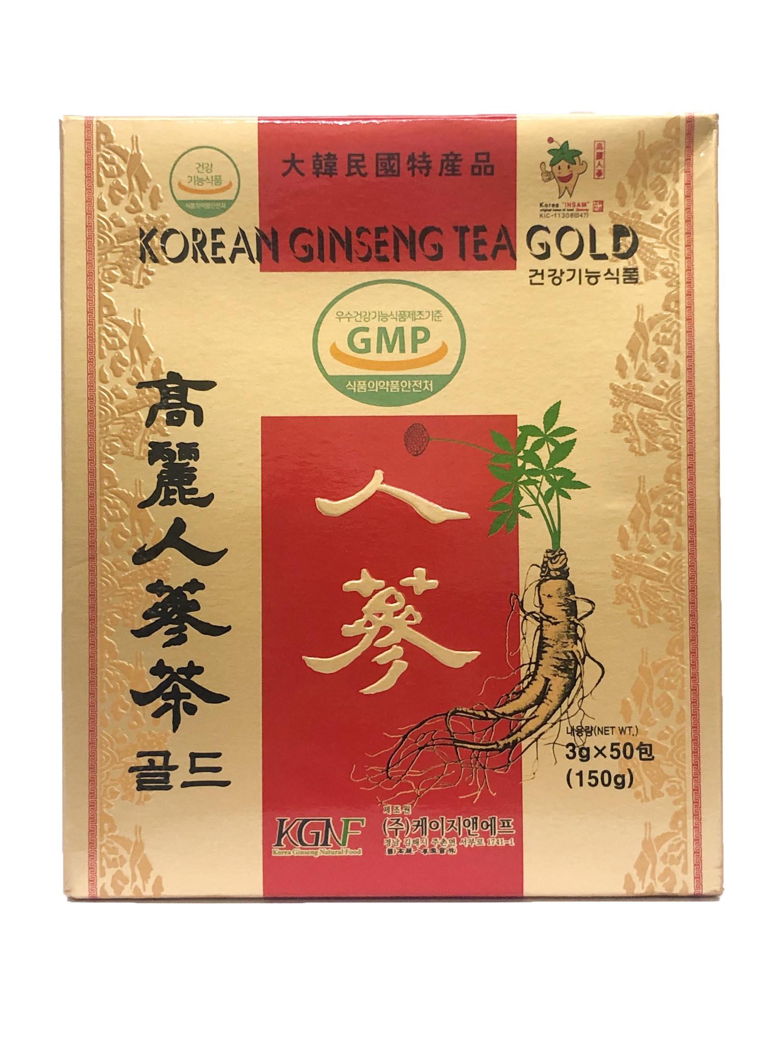 Koryea Korean Ginseng Tea Gold 3gx50 from Buy Asian Food 4U