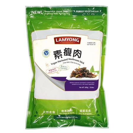 Lamyong Vegan Marinated Mushroom Stick 600g