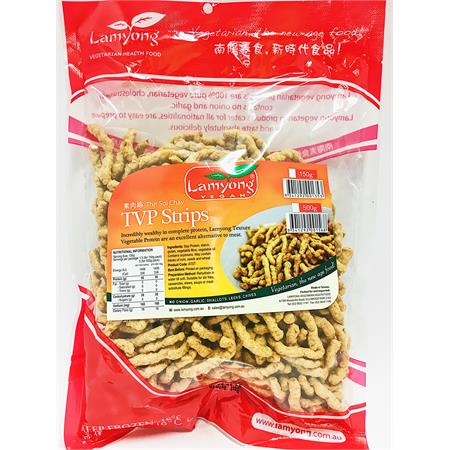 Lamyong Vegan TVP Strips 150g