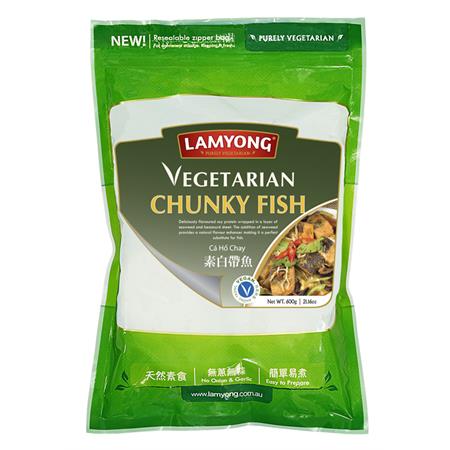 Lamyong Vegetarian Chunky Fish 600g