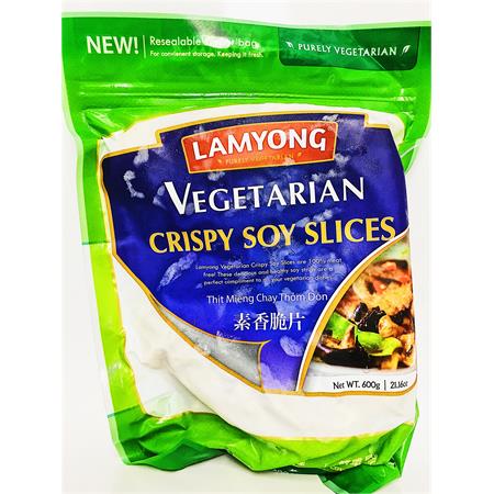 Lamyong Vegetarian Crispy Soy Slices 600g
