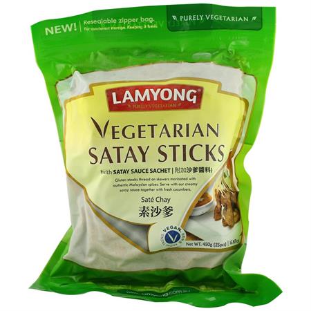 Lamyong Vegetarian Satay Sticks 450g