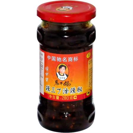 Lao Gan Ma Three Ting Chilli Oil 280g
