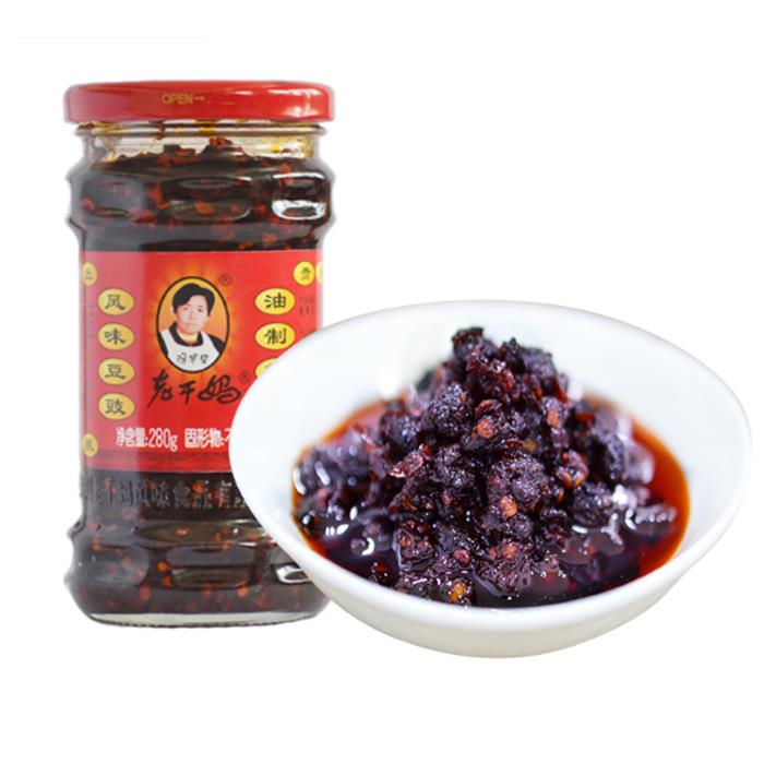 Laoganma Black Bean Chilli Oil 280g from Buy Asian Food 4U