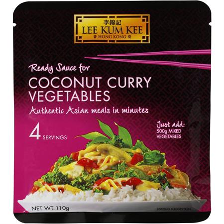 Lee Kum Kee Ready Sauce Coconut Curry Vegetables 110g