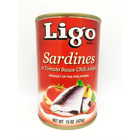 Ligo Sardines in Tomato Sauce Chili 425g
