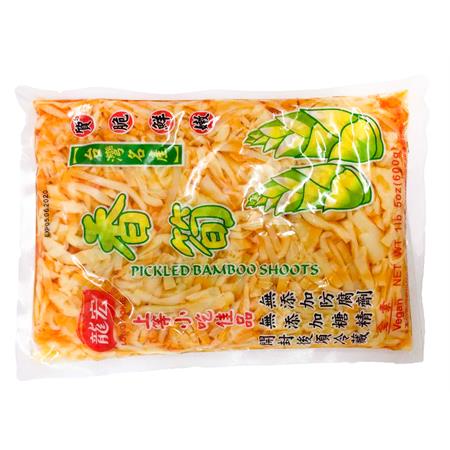 Long Home Pickled Sliced Bamboo Shoots 600g