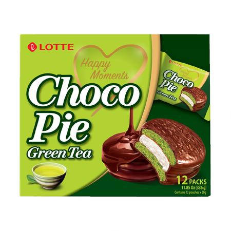Lotte Choco Pie Matcha 336g