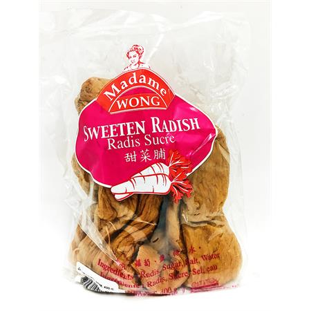 Madame Wong Radish SWEETENED 400g