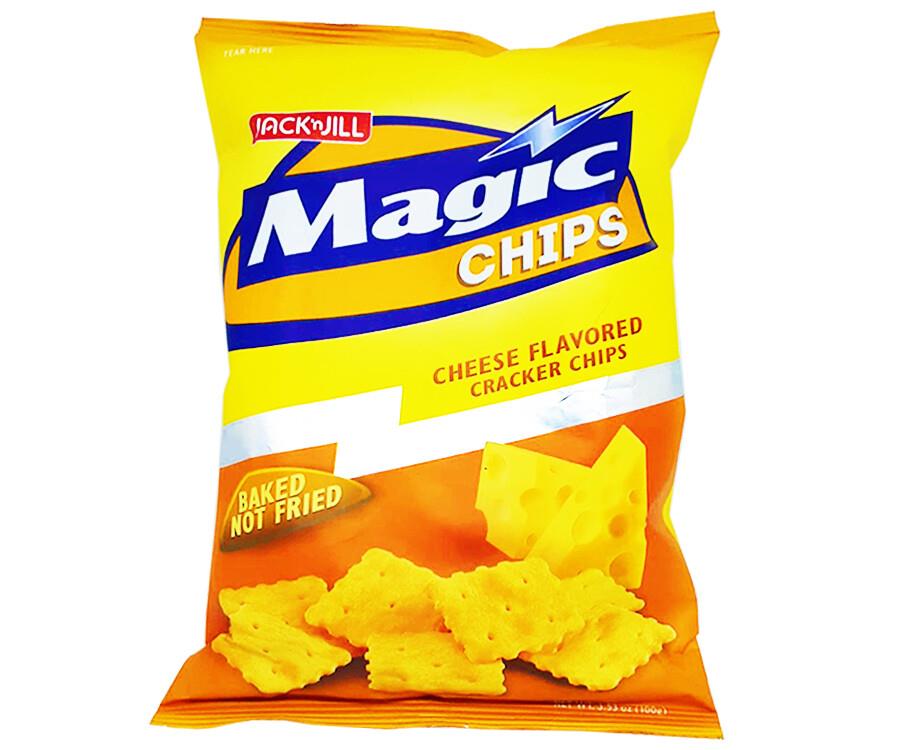 Magic Chips Cheese Flavored Cracker Chips 100g from Buy Asian Food 4U