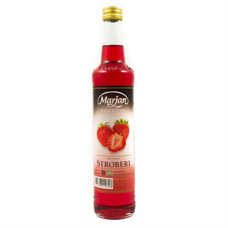Marjan Boudoin Strawberry Flavor Syrup 600ml