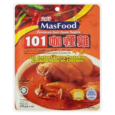 MasFood 101 Curry Paste 230g