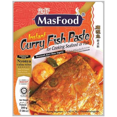 MasFood Curry Paste Fish 200g