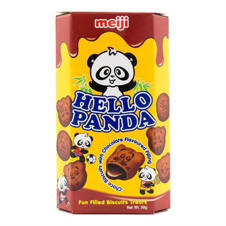 Meiji Hello Panda Double Chocolate 50g