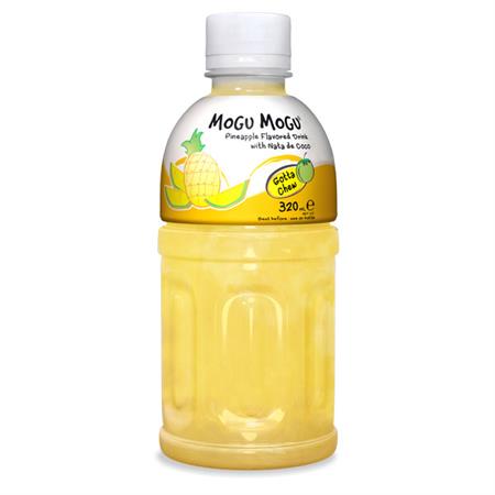 Mogu Mogu Pineapple Drink with Nata de Coco 320ml