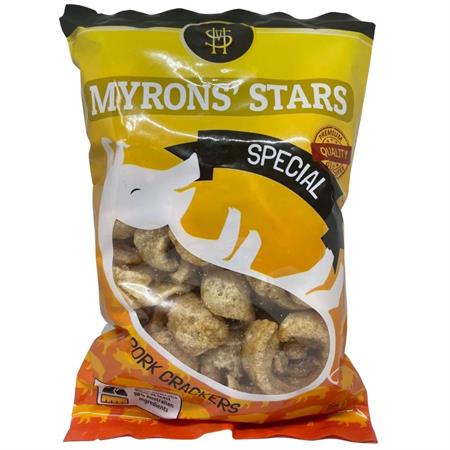 Myrons' Stars Pork Crackers Special 200g