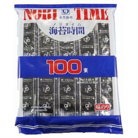 Nagai Ajitsukenori Nori Time 100 packs