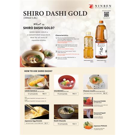 Ninben Premium Shiro Dashi 500ml