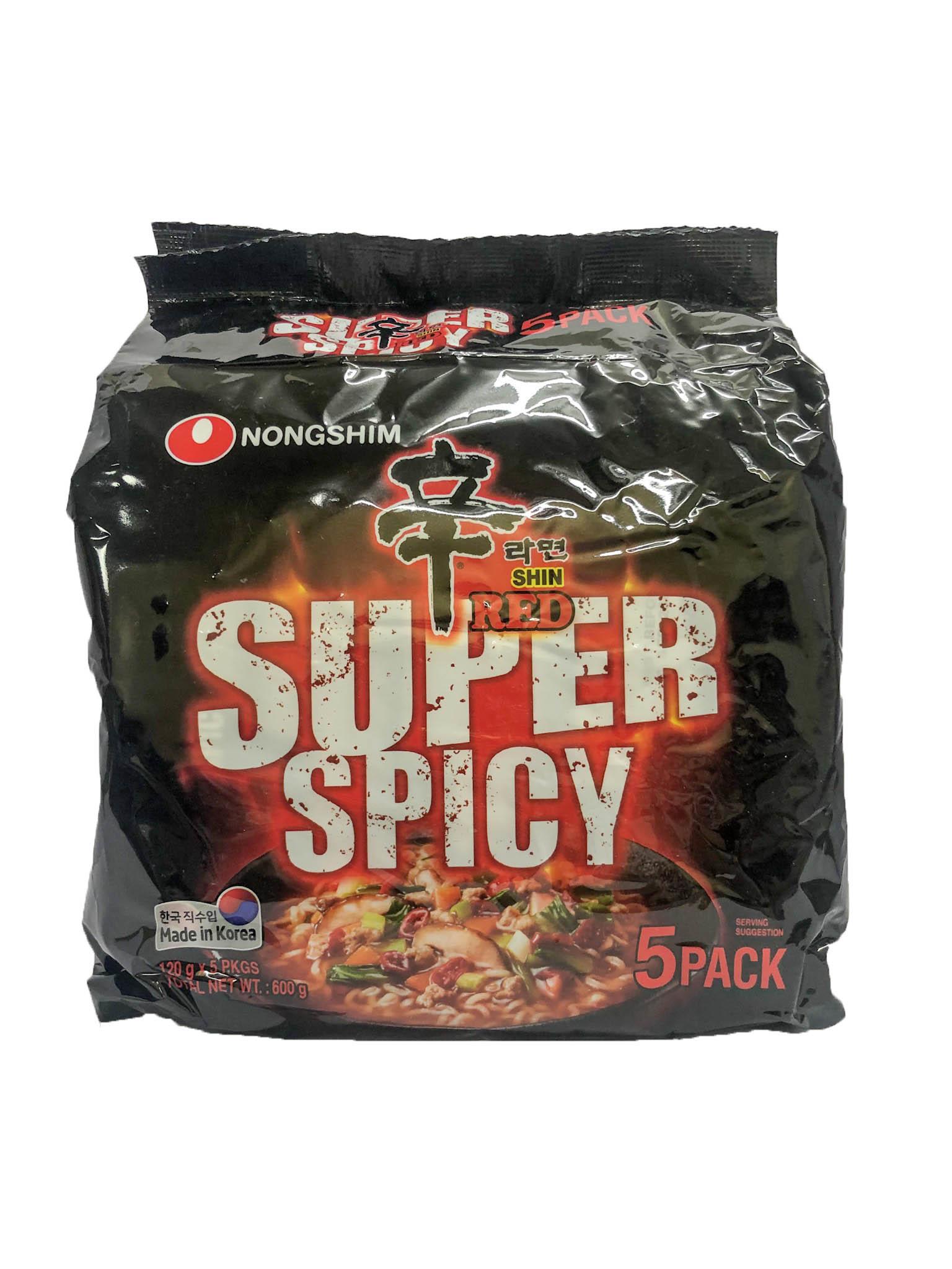 Лапша обнинск. Nongshim super Spicy. Шин Рэд супер острая (Nongshim). Shin Red super Spicy. Шин рамен супер спайси.