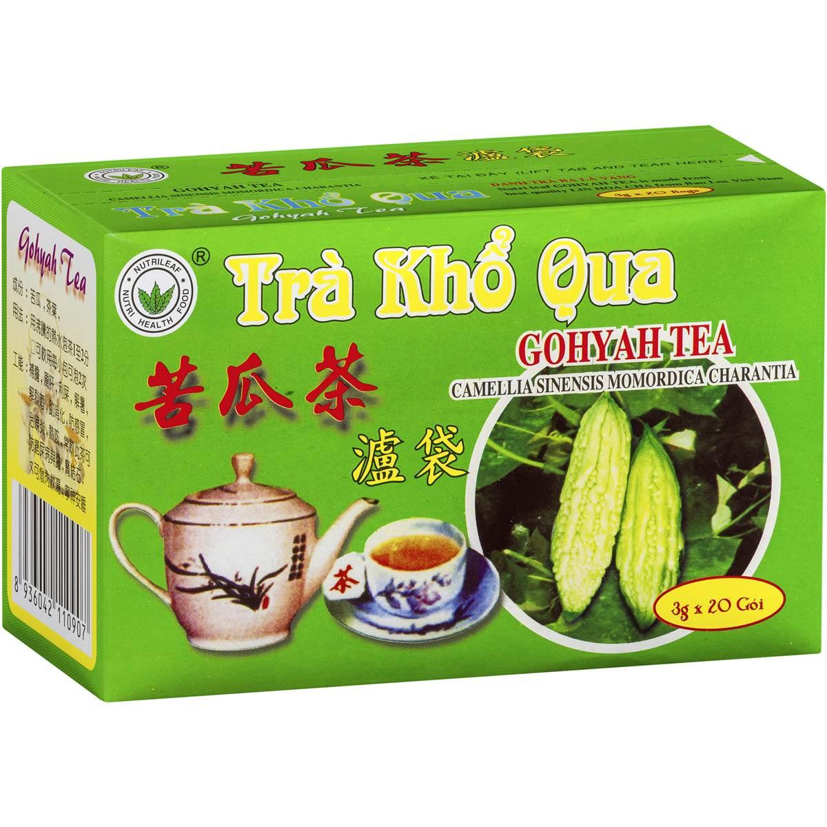 Nutrileaf Gohya (Bittermelon) Tea 60g from Buy Asian Food 4U