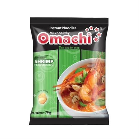 Omachi Sour & Hot Shrimp Noodles 79g
