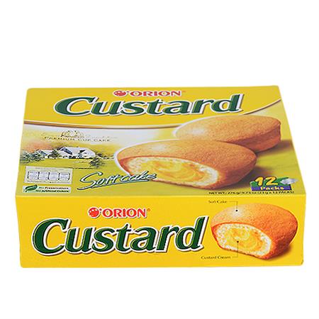 Orion Custard Soft Cakes 276g