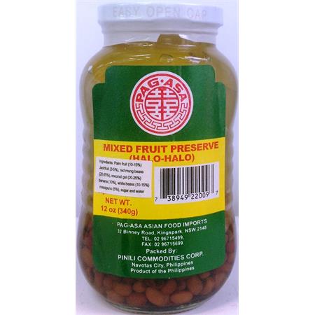 Pagasa Mix Fruit Preserve 340g