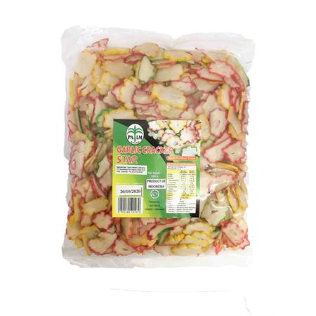 Palm Brand Garlic Cracker Star 500g