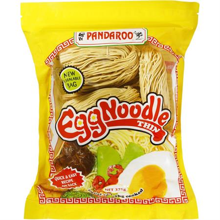 Pandaroo Egg Noodles Thin 375g
