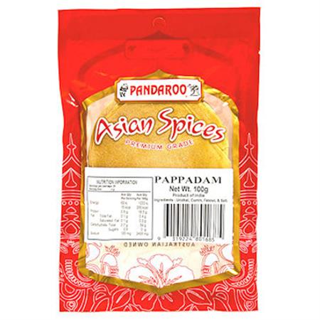 Pandaroo Papadum 100g