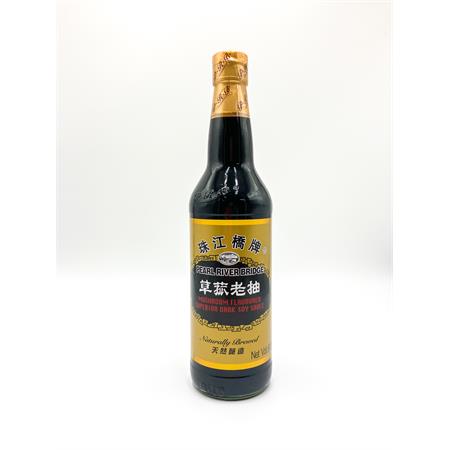 Pearl River Bridge Superior Dark Soy Sauce Mushroom Flavour 600ml