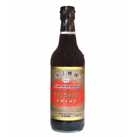 Pearl River Bridge Superior Light Soy Sauce Gold Label 600ml