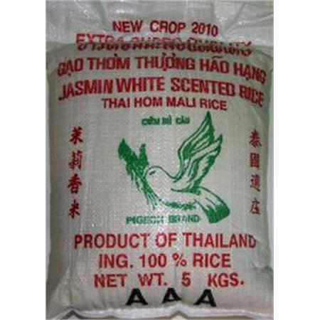 Pigeon Brand Jasmine Rice 10kg