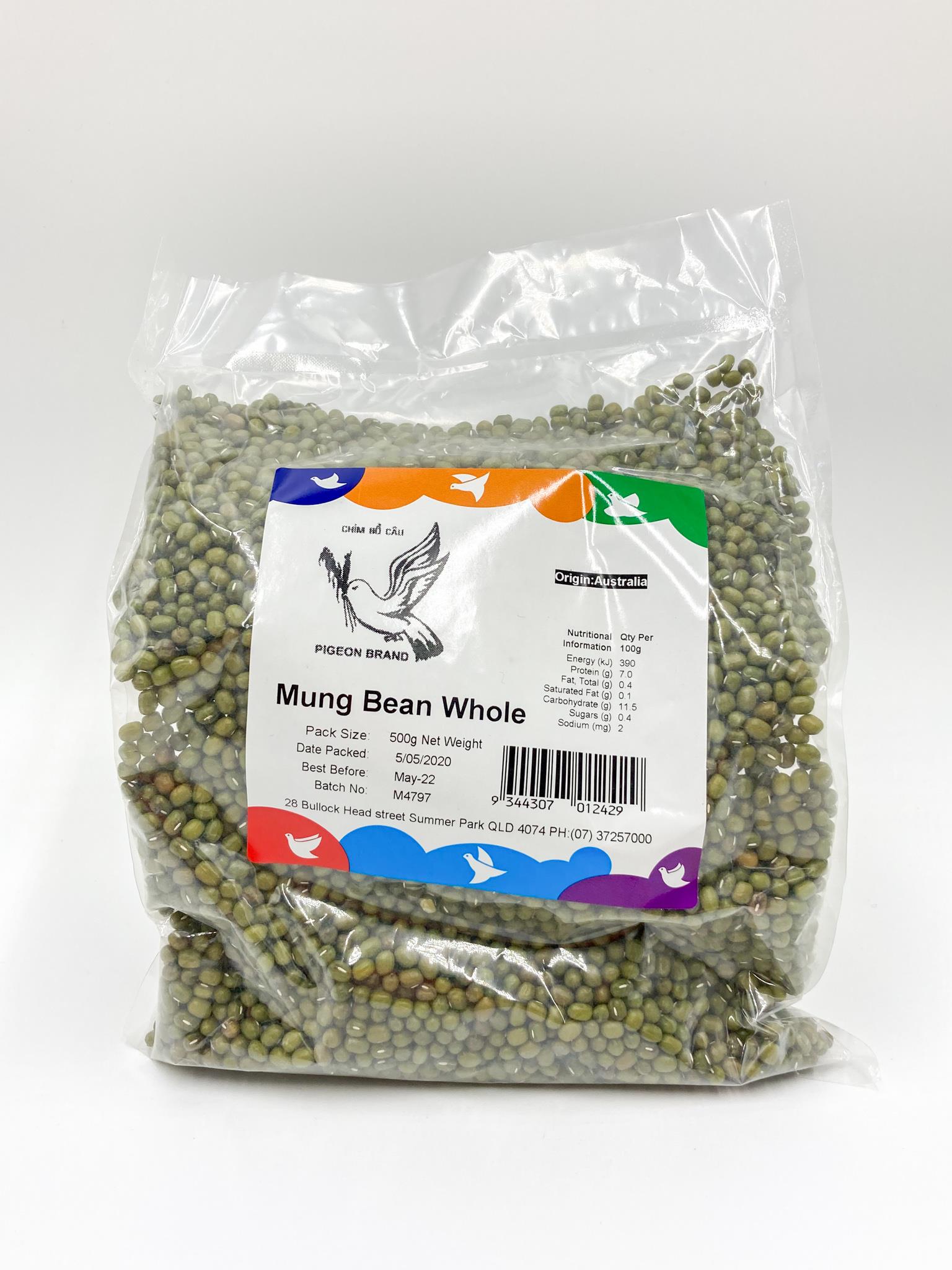 Pigeon Brand Mung Beans 500g from Buy Asian Food 4U