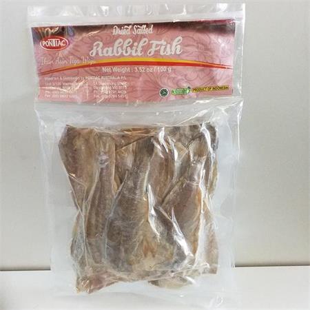 Pontiac Dried Salted Rabbit Fish 100g
