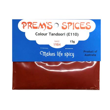 Prem's Tandoori Colour E110 15g