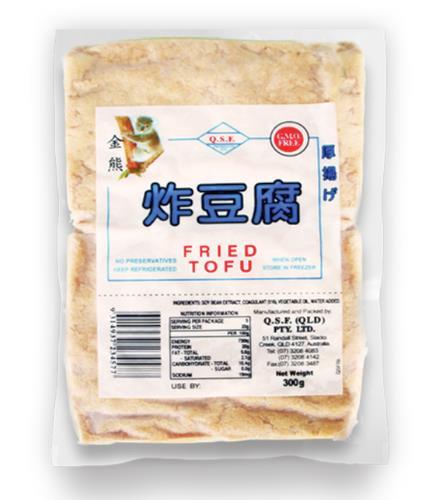 QSF Fried Tofu Puff 100g from Buy Asian Food 4U