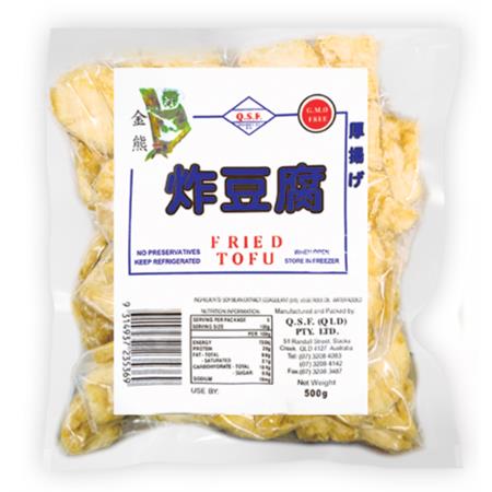 QSF Fried Tofu Puff 500g