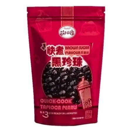QCook Tapioca Pearl Brown Sugar 250g