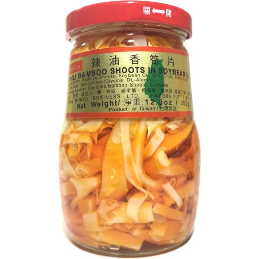 Rolin Bamboo Shoots in Chilli Oil 350g from Buy Asian Food 4U