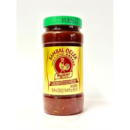 Rooster Brand Sambal Oelek 520g