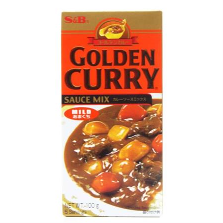 S&B Golden Curry Sauce Mix Mild 92g