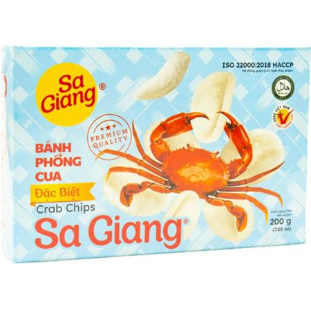Sa Giang Crab Chips 200g