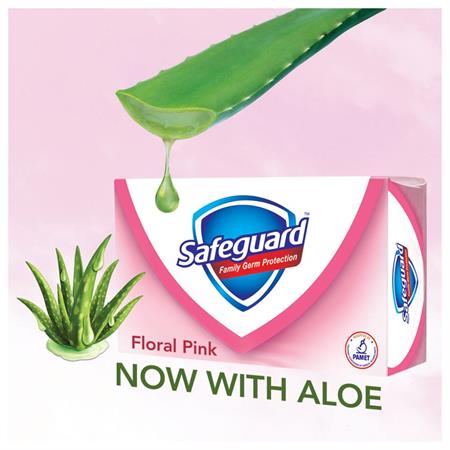 Safeguard Soap Floral Pink with Aloe 135g