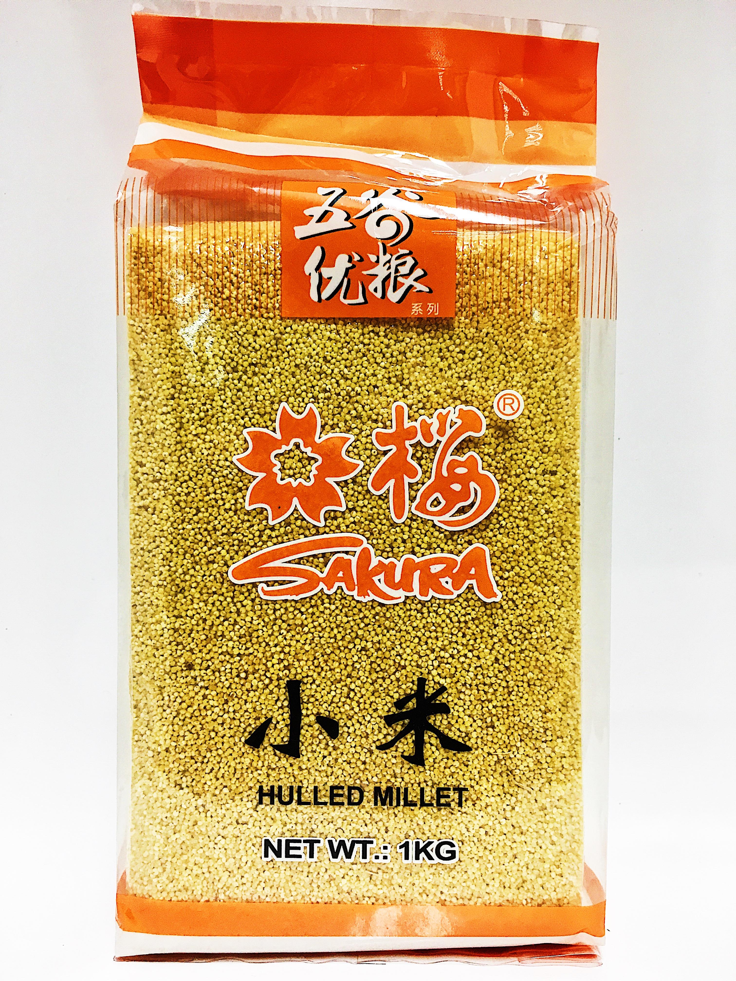 Sakura Hulled Millet 1kg from Buy Asian Food 4U