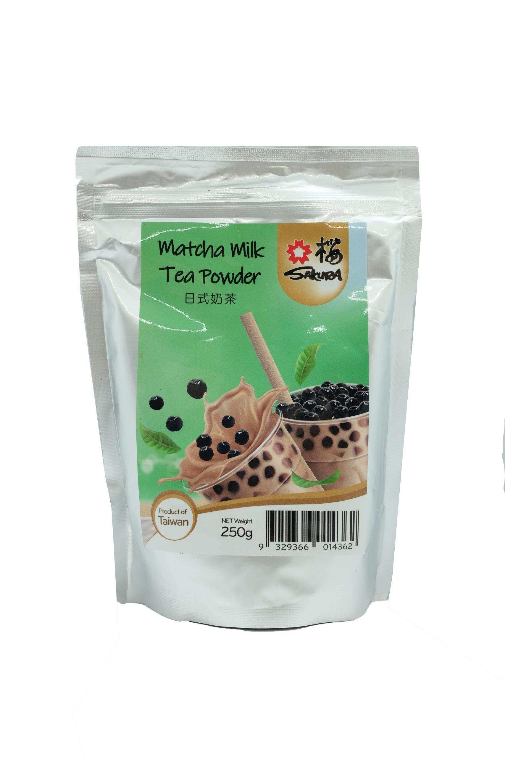 Sakura Matcha Milk Tea Powder 250g from Buy Asian Food 4U