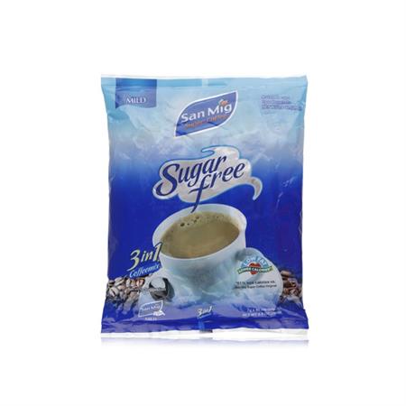 San Mig 3-in-1 Coffee Sugar Free Mild 280g
