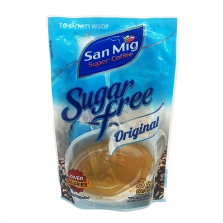 San Mig 3-in-1 Coffee Sugar Free Original 70g